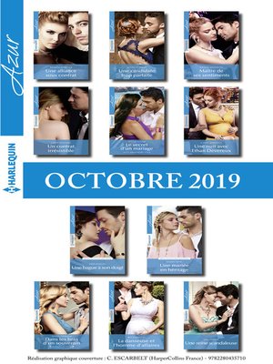 cover image of 11 romans Azur (n°4136 à 4146--Octobre 2019)